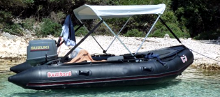 Fteam gumenjak bimini