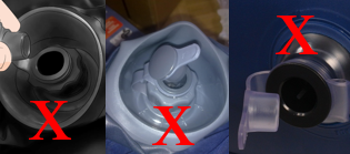 Fteam neuporabni ventili